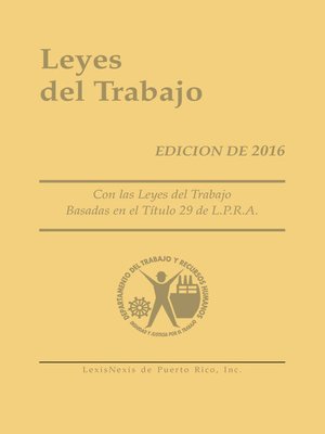 cover image of Leyes de Trabajo
